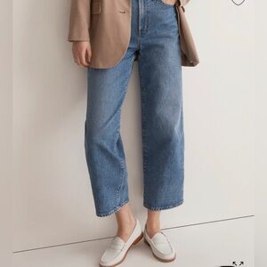 Madewell The Perfect Vintage Wide-Leg Crop Jean 26